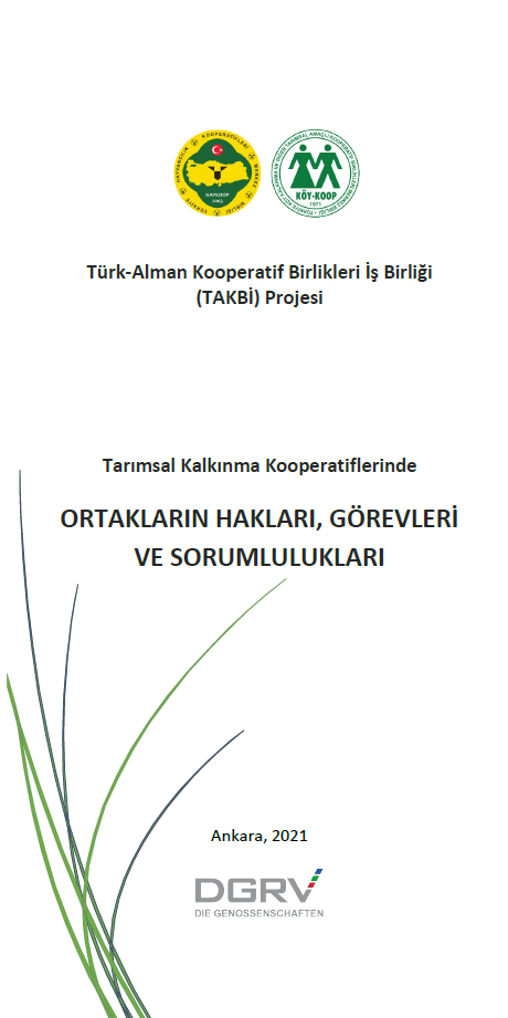 Tarımsal Kalkınma Kooperatiflerinde Ortakların Hakları, Görev ve Sorumlulukları