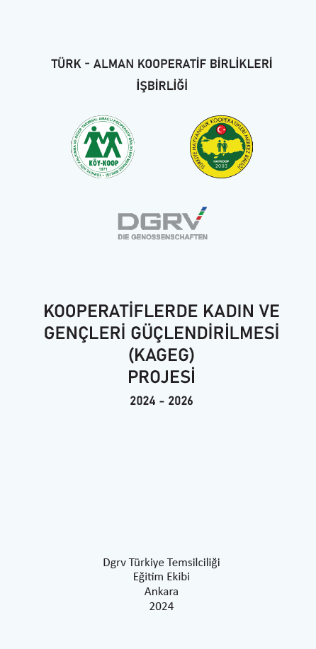 Tarımsal Kalkınma Kooperatiflerinde Kadın ve Gençlerin Güçlendirilmesi Projesi